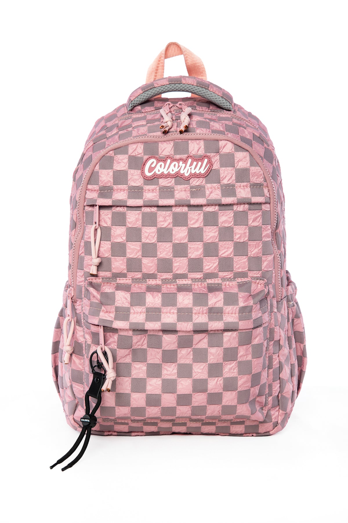 Polly Laptop Bölmeli Günlük Sırt Çantası - Pudra Pembe