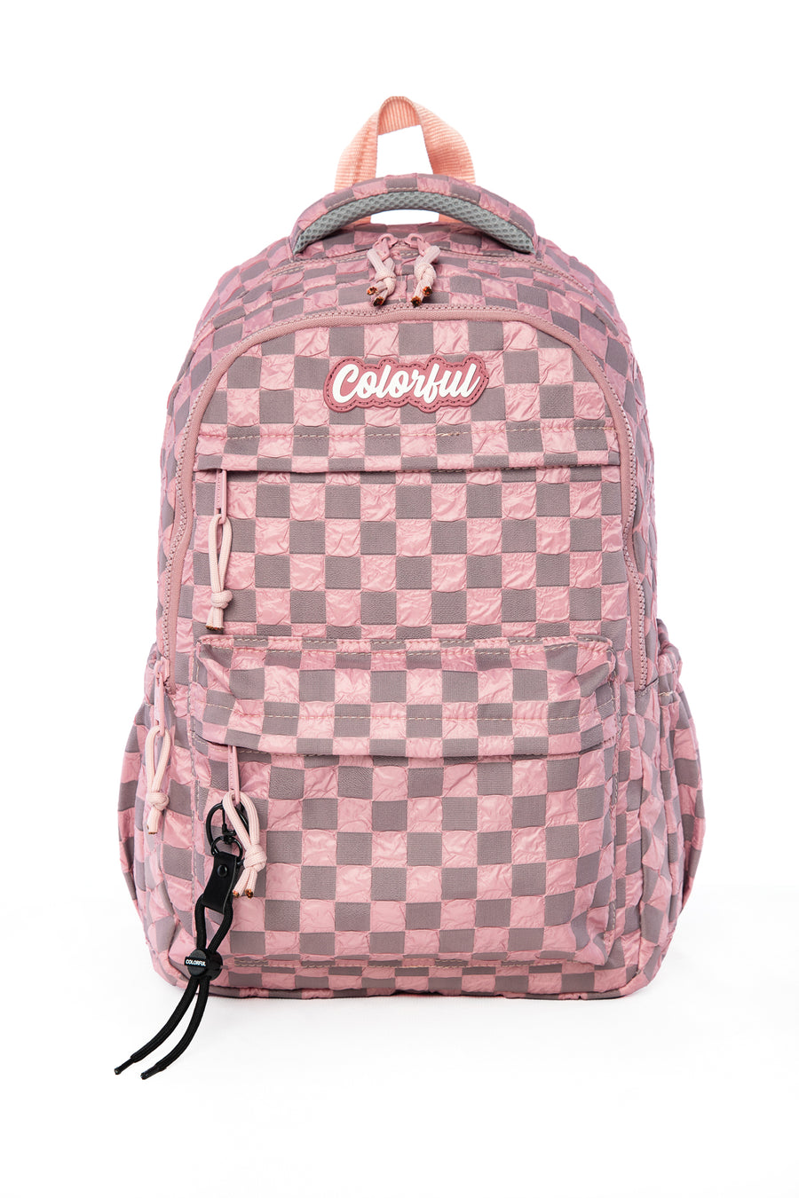 Polly Laptop Bölmeli Günlük Sırt Çantası - Pudra Pembe