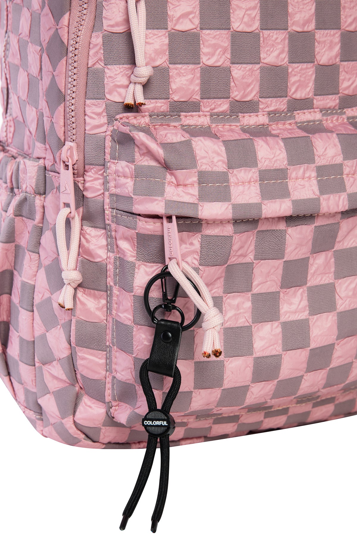 Polly Laptop Bölmeli Günlük Sırt Çantası - Pudra Pembe