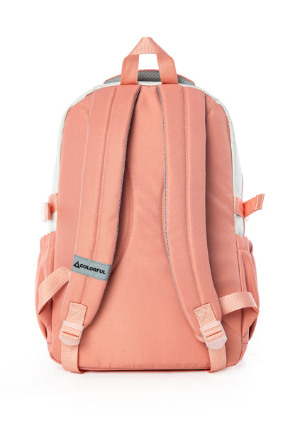 Urban Laptop Bölmeli Sırt Çantası - İlkokul, Ortaokul, Lise - Pudra Pembe