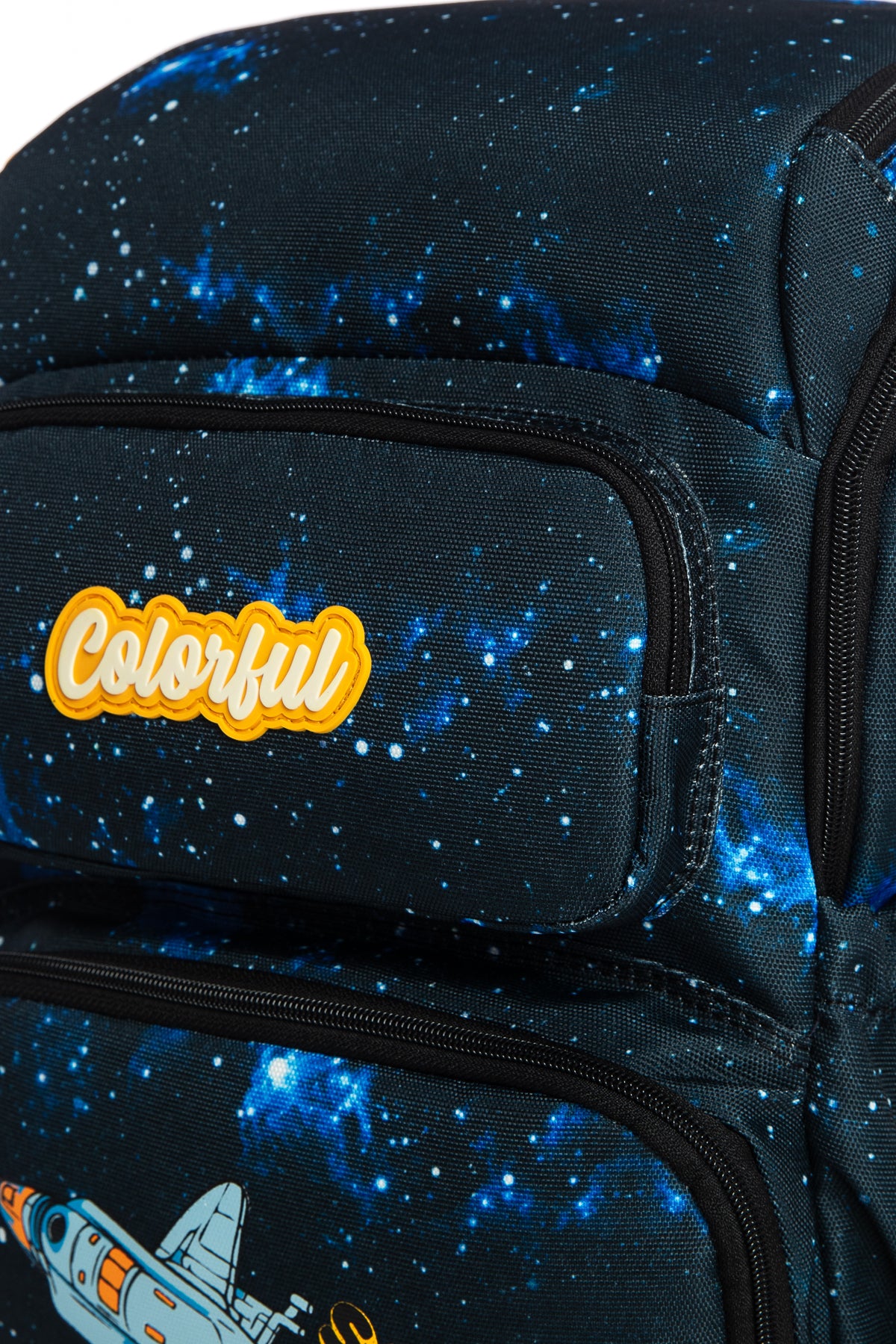 Maxim Space Uzay Temalı Laptop Bölmeli Sırt Çantası - Siyah